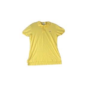 Southern Tide Mens Skipjack Polo Shirt Collared Yellow Cotton Size Small 38